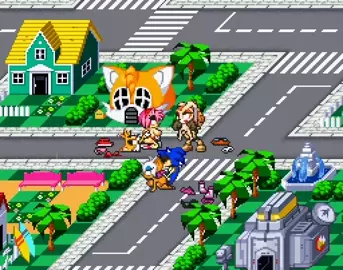 Sonic pixel orgy [theevilfallenone]