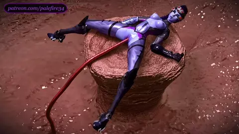 Widowmaker impregnated by tentacle [Palefire34]