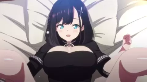 Girl on bed