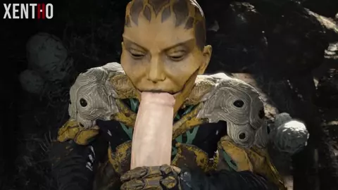 D'vorah enjoys a big cock [Xentho]