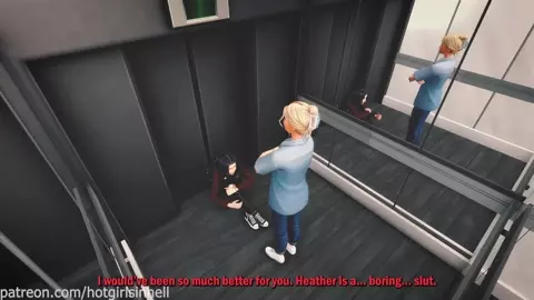 Complicated - Public Elevator Sex