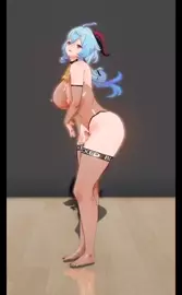 【MMD】 Ganyu - Miniskirt (Only Dance) - (Vertical) [Koro22]