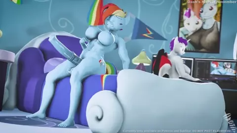 Rainbow Dash No Nut November (Re-upload)