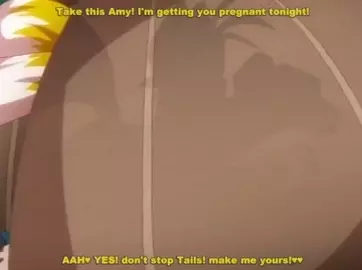 Tails NTR Amy in front of Sonic (Angelauxes)