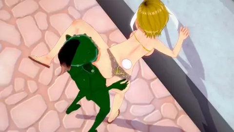 schoolgirl fucked by goblin indoor