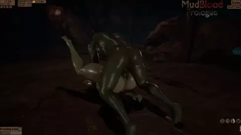 MudBlood Prologue v.0.68.5.1 gameplay clip Goblin-Human Hybrid race
