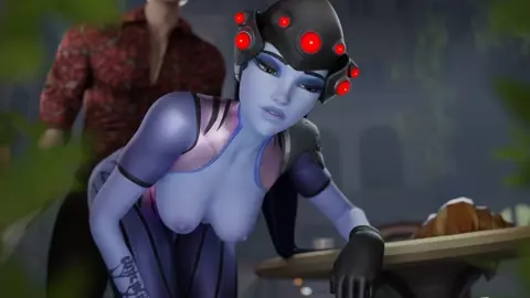 Widowmaker Is Impressed [White][Aphy3D]