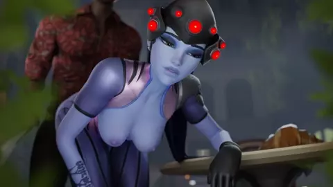 Widowmaker Is Impressed [Blacked][Aphy3D]