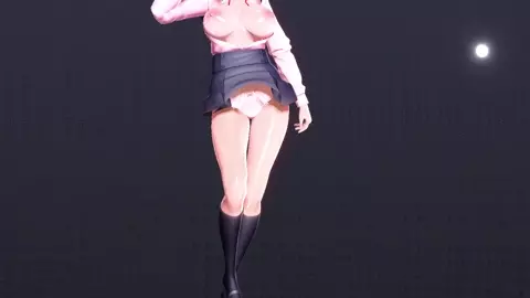 【MMD】白瀬琴榎／WiggleWiggle