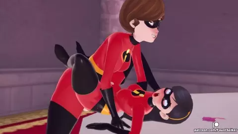 Helen X Violet Parr