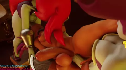 Shantae Threesome [Pixel Perry][4K]