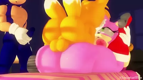 Fucking Amy in front Sonic (sound)