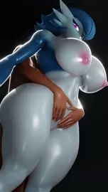 Shiny Gardevoir Fucked From Behind [ChickenStrangler69]