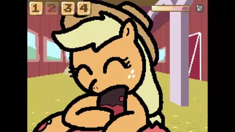 Banned From Equestria Daily Applejack Scene With Voice Acting~!