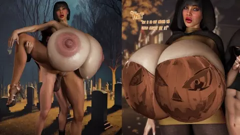 Olivia's Naughty Halloween