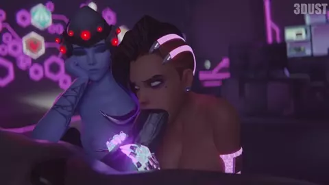 Sombra and Widow  [Threedust][4K]