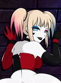 The complete night walk of Harley Quinn! (zonen404)