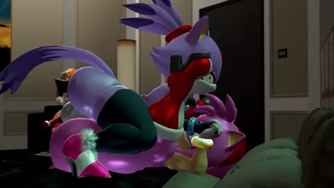 Blaze Mating Amy [SideWaveForm]