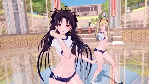 [KKS/MMD] [Paranoid mobile girl (lol)] Ishtar Ereshkigal [Fate/Grand Order]
