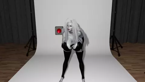 Lady Death Posing