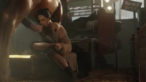 Rey & Horse [Bodywritings][Zmsfm]