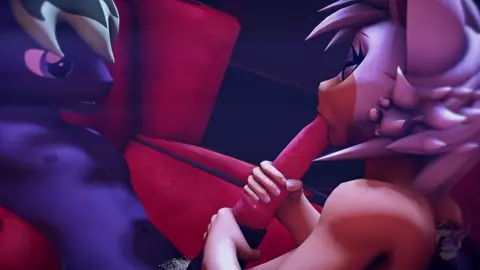 Rouge Blowjob Anthro Pony