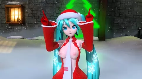 Project DIVA Mod Golden Holy Night Rotting in the Frost and Snow (Boobs bounce)