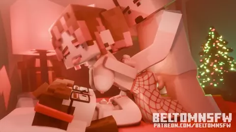 MINECRAFT THREESOME SEX ANIMATION (BeltomNSFW)