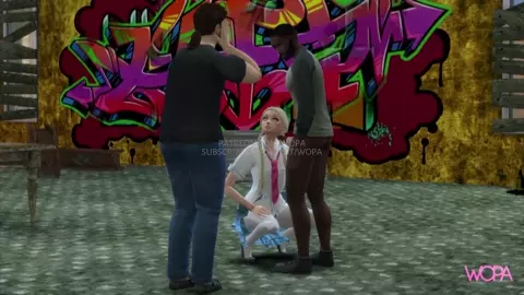 Dirty boyfriend took his girlfriend to be fucked by a homeless man