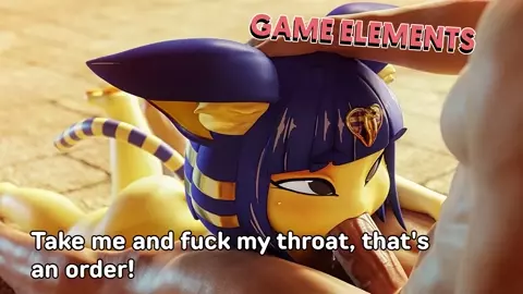 [Voiced Hentai JOI] Ankha Dominates You In Her Private Room In Egypt~ [JOI Game]