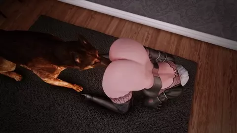 2B and Dog