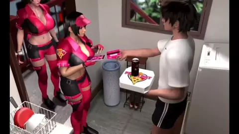 Pizza Takeout 2 Paizuri Titty Fuck