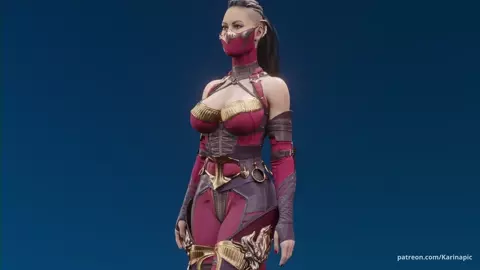 Mileena Walk Showcase