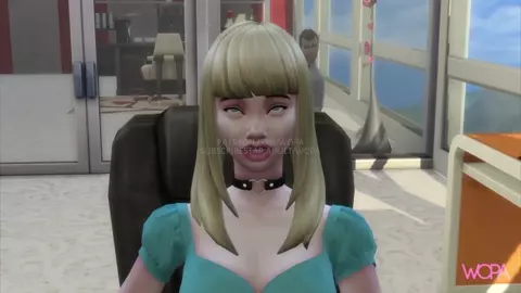 In order not to lose a job blonde offers her pussy - sex in the office