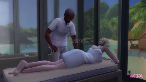 Cuckold takes his wife to the SPA. She fucks a masseur and a YOGA instructor