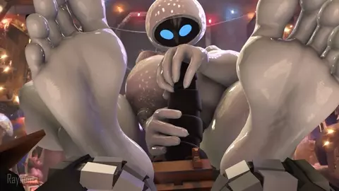 Eve having fun
