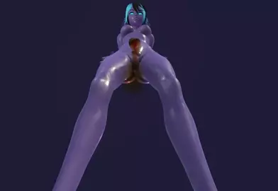 Night elf pissing | Dollscapes game