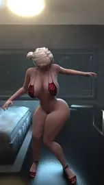 skinny woman into a busty woman