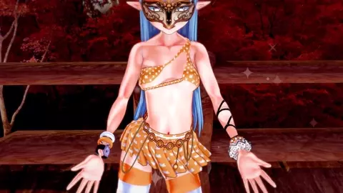 Elise Teto Hips Swing Dance (Ecchi)