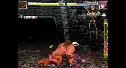 minotaur vs  scathacha