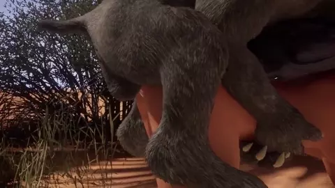 Wild Life - Goat Demon cums inside Female Human