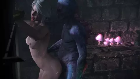 Ciri And Drowner [4K]