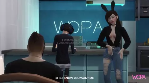 Fucking best friend's girlfriend while he works on the computer - Fucked Front Husband