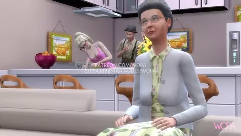 WENT TO VISIT HER GRANDFATHER AND SHE SEDUCED THE OLD PERSON