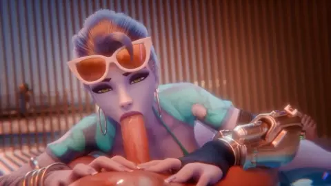 Widowmaker Blowjob [Gifdoozer]