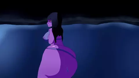 Big ass banhando