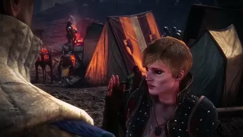 The Witcher 2 Ves Extended Romance scene
