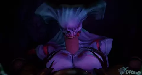 [Blender] Summoner blowjob