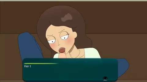 Tricia Lange blows Morty in Church