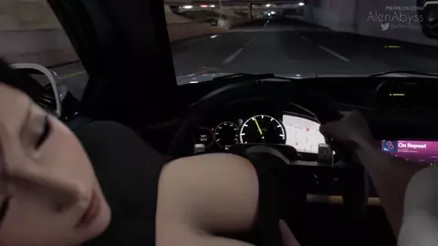 Midnight drive with Tifa [AlenAbyss]